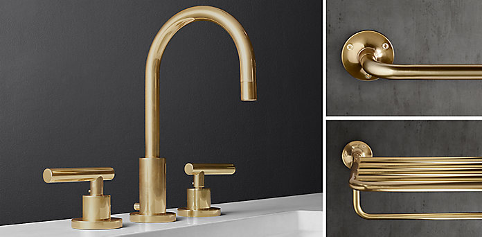 Brass Faucet and Accessories
